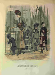 Вестник моды, Женский журнал, 1885, №2